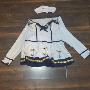 Womens sailor costume.
